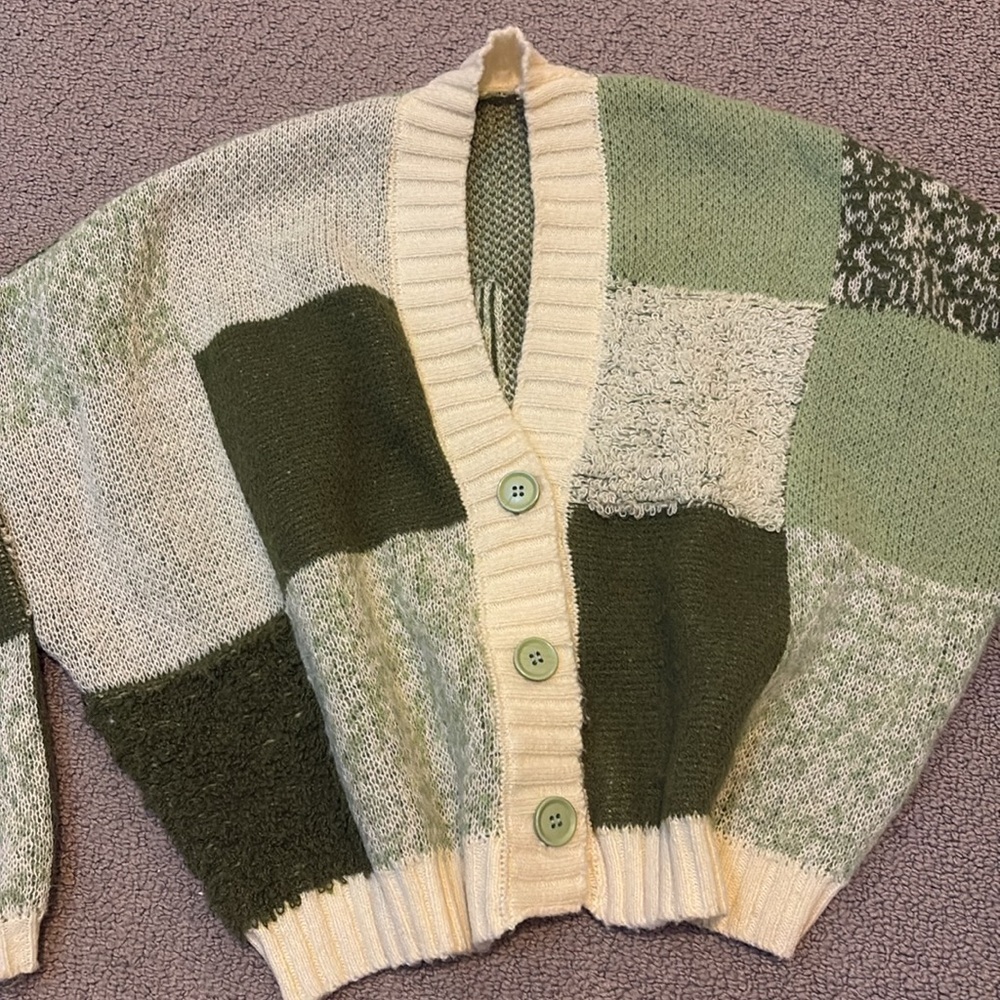 Patchwork cardigan - Picture 4 of 8